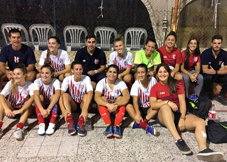 Unión Americana goleó y festejó