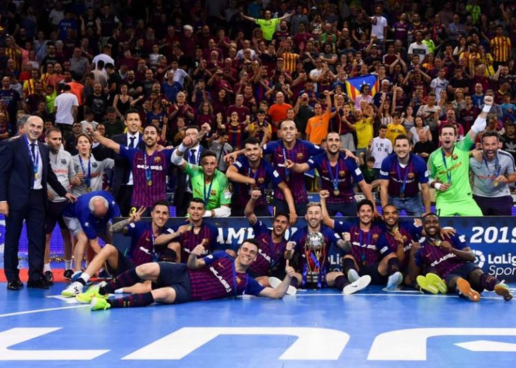 El Barça Lassa campeón de la LNFS de España