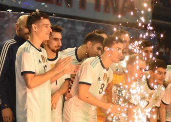 La Selección Argentina se despidió con un triunfo de Rosario
