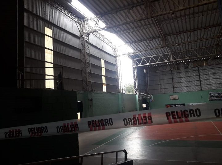 Talleres fue uno de los afectados por el temporal