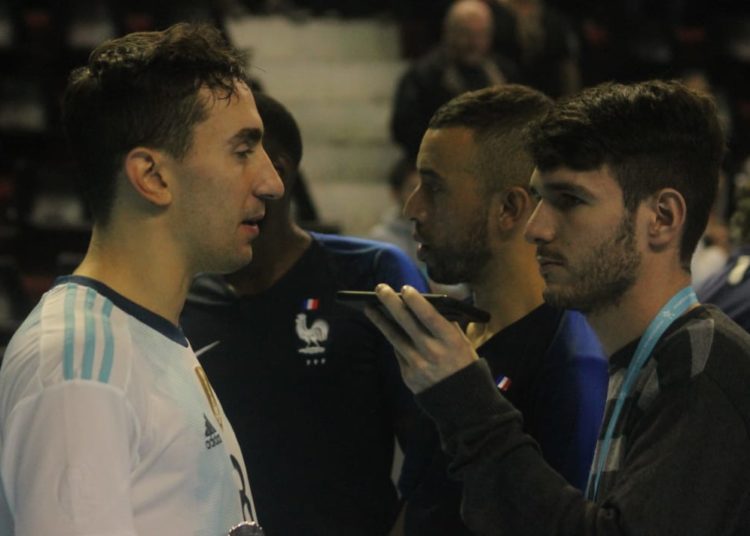 Axel Battyán Padró: “Estoy orgulloso de poder jugar y cubrir este deporte que me apasiona”