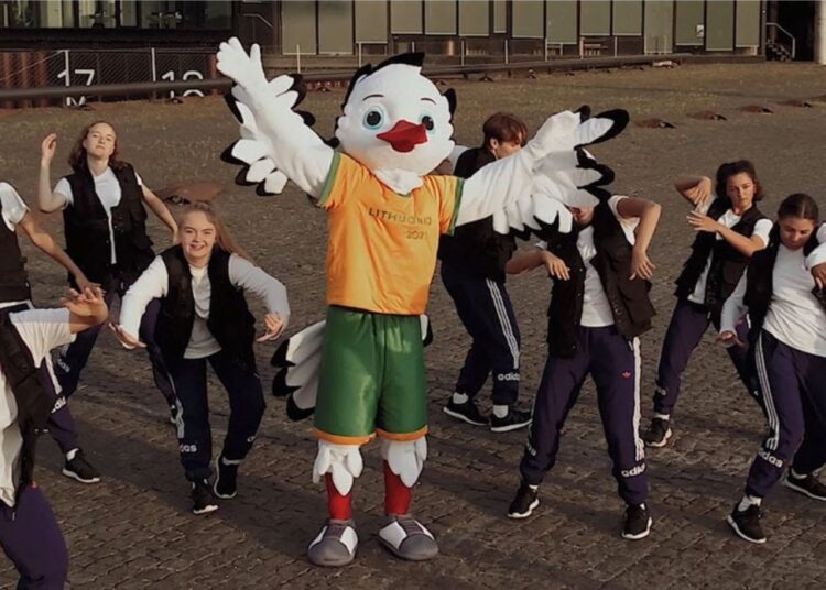 Presentaron a Ivartito, la mascota del Mundial de Lituania 2021