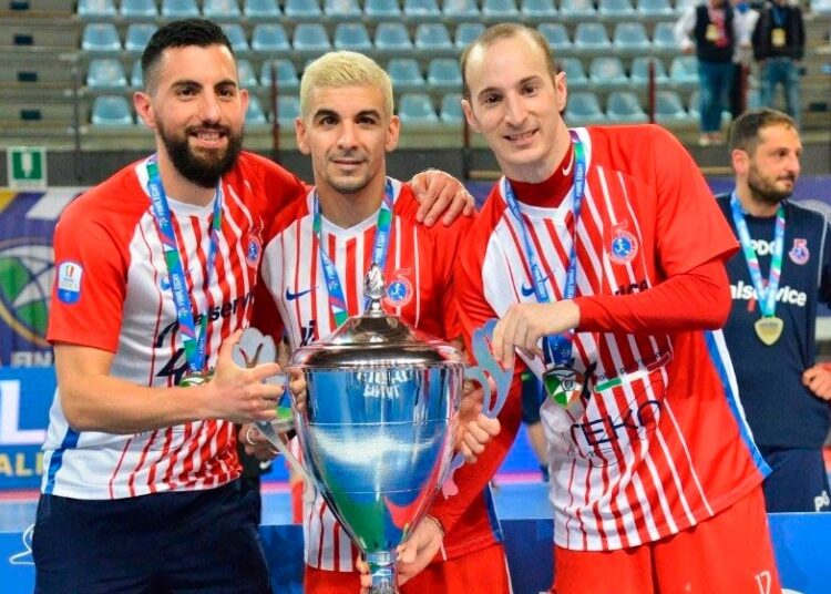 Borruto, Cuzzolino y Taborda, campeones en Italia